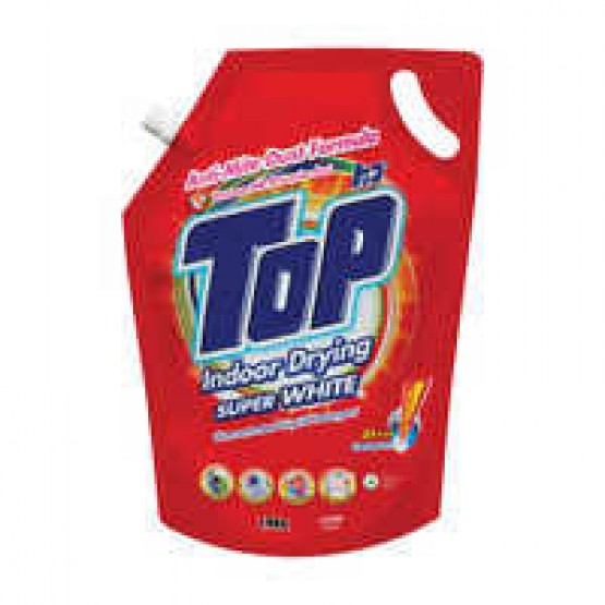 Top Concentrated Liquid Laundry Detergent Super White 1.6kg
